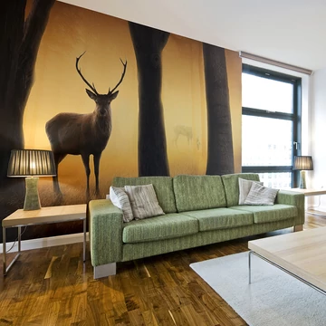 Fotótapéta - Deer in his natural habitat