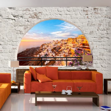 Öntapadó fotótapéta - Santorini
