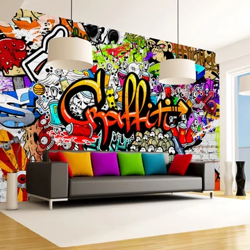 Fotótapéta - Colorful Graffiti