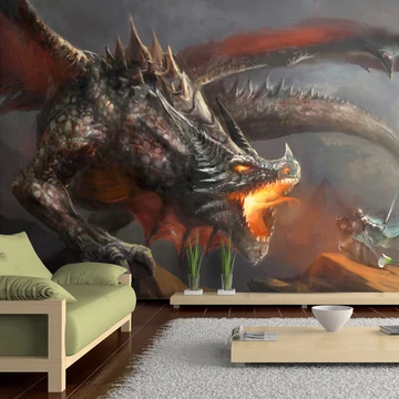 Öntapadó fotótapéta - Dragon fire