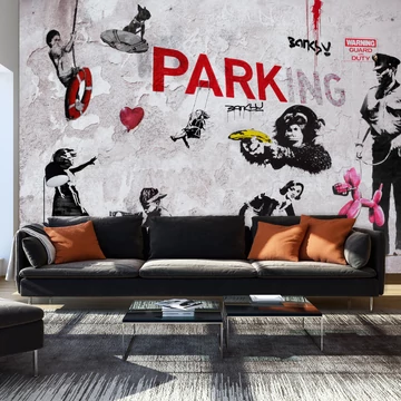 Fotótapéta - [Banksy] Graffiti Diveristy