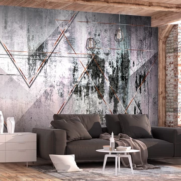 Öntapadó fotótapéta - Geometric Wall