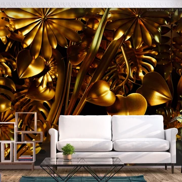 Öntapadó fotótapéta - Golden Jungle