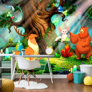 Öntapadó fotótapéta - Bear and Friends