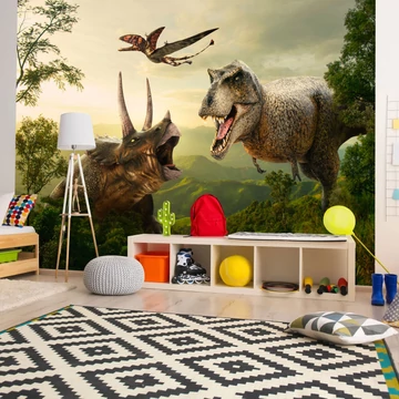 Öntapadó fotótapéta - Dinosaur Square