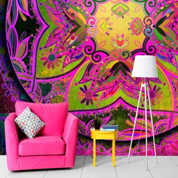 Öntapadó fotótapéta - Mandala: Pink Expression