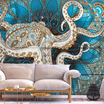 Öntapadó fotótapéta - Zen Octopus