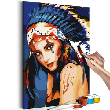 Kifestő - Native American Girl