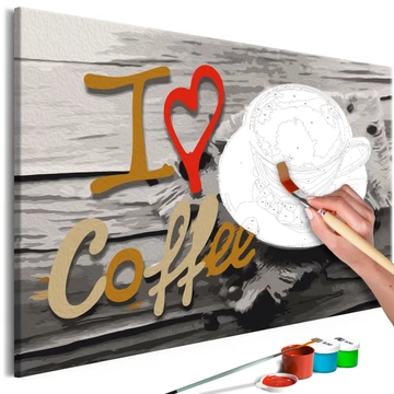 Kifestő - I Love Coffee
