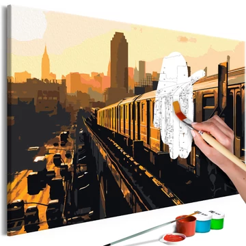 Kifestő - New York Subway