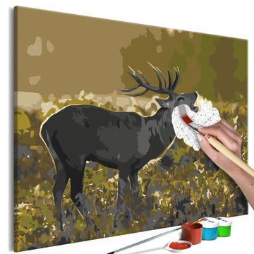 Kifestő - Deer on Rut