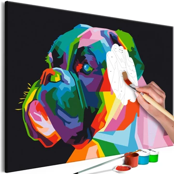 Kifestő - Colourful Boxer