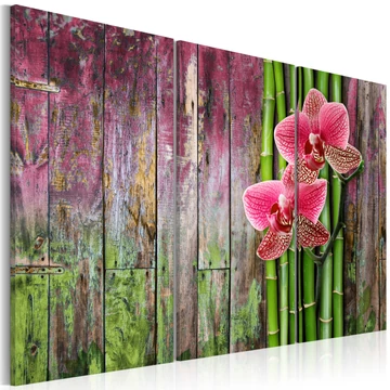 Kép - Flower and bamboo