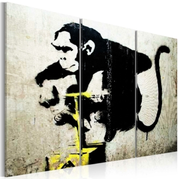 Kép - Monkey TNT Detonator by Banksy