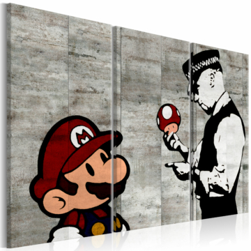 Kép - Banksy: Mario Bros