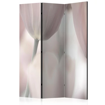 Paraván - Tulips fine art - black and white [Room Dividers]