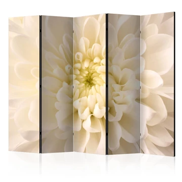 Paraván - White dahlia II [Room Dividers]
