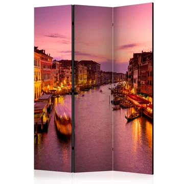 Paraván - City of lovers, Venice by night [Room Dividers]