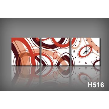 Vászonkép Faliórával H516 Circles