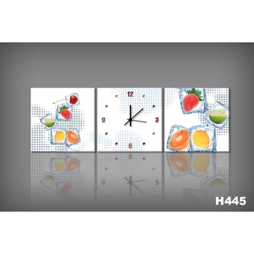 Vászonkép Faliórával H445