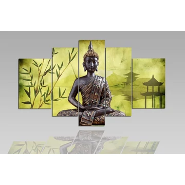 Digital Art vászonkép | 1202-S Buddha Verde