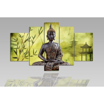 Digital Art vászonkép | 1202-S Buddha Verde