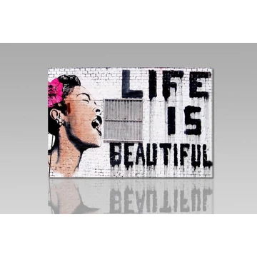 Digital Art vászonkép | 1234-S Life is Beautiful ONE
