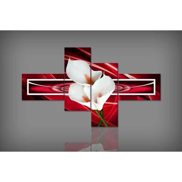 Digital Art vászonkép | 1258Q Rosso Calla S