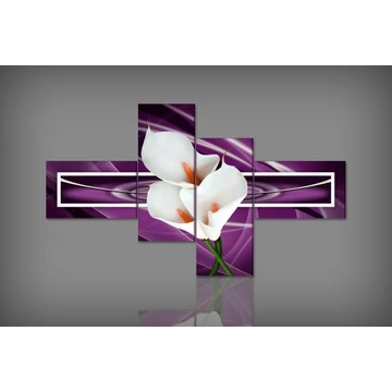 Digital Art vászonkép | 1259Q Viola Calla S