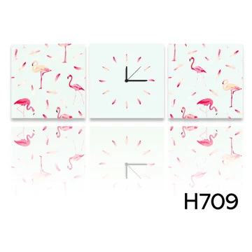 Vászonkép faliórával H709_KK