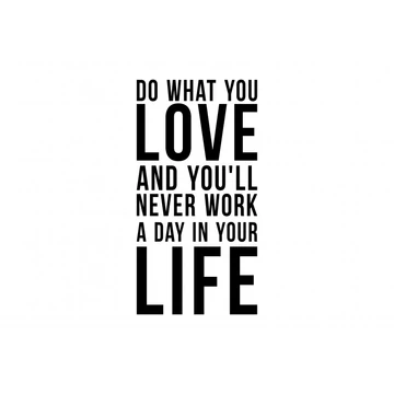 ByHome J10_Love Life faltetoválás