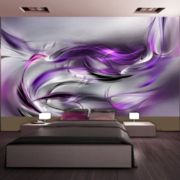 XXL Fotótapéta - Purple Swirls II