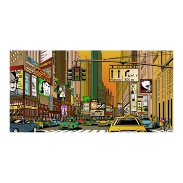 XXL Fotótapéta - Élénk city - NY