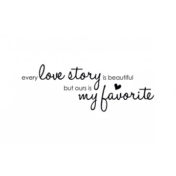ByHome J25_Love Story faltetoválás