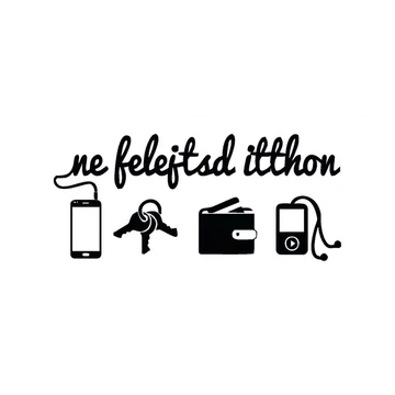 ByHome J32_Ne felejtsd itthon faltetoválás