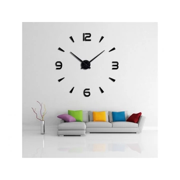 BIG 4236B óriás falióra 100 cm - Fekete