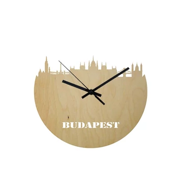 Wood - Budapest - falióra