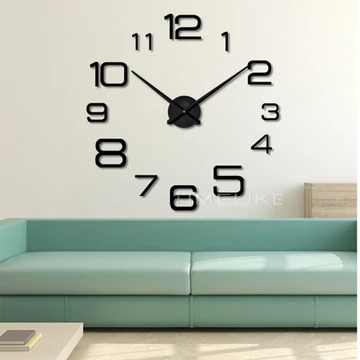 BIG 422670B óriás falióra 70 cm - Fekete 