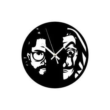 Akril - Nagy pénzrablás - falióra