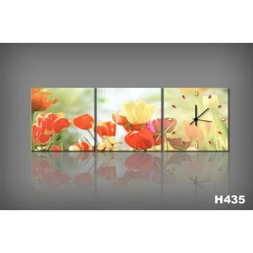 Vászonkép Faliórával H435