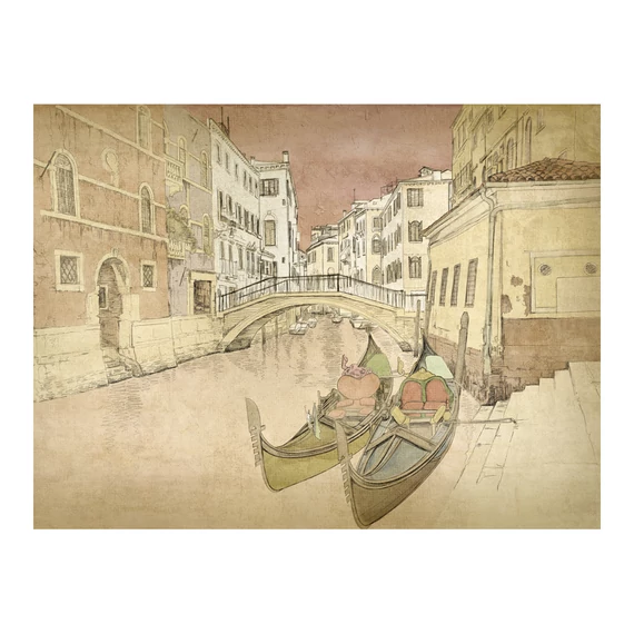 Fotótapéta - Gondolas in Venice
