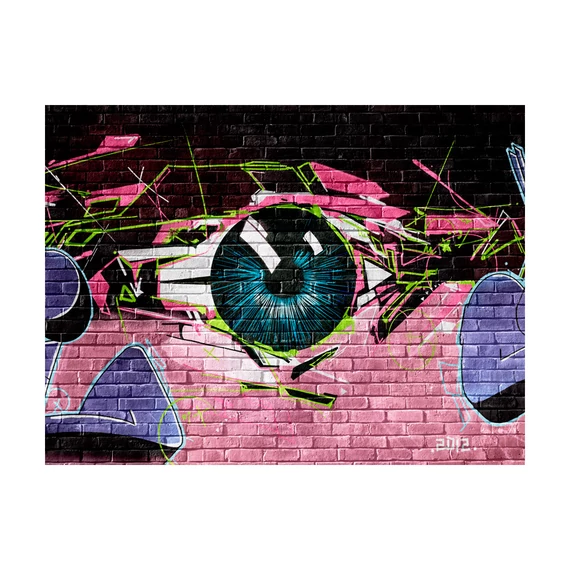 Fotótapéta - eye (graffiti)