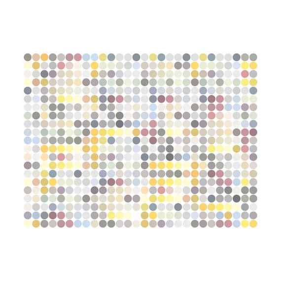 Fotótapéta - Colored polka dots