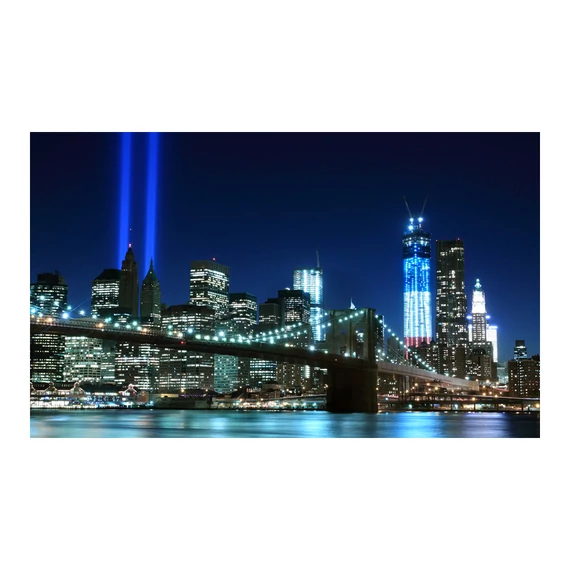Fotótapéta - Floodlights over NYC