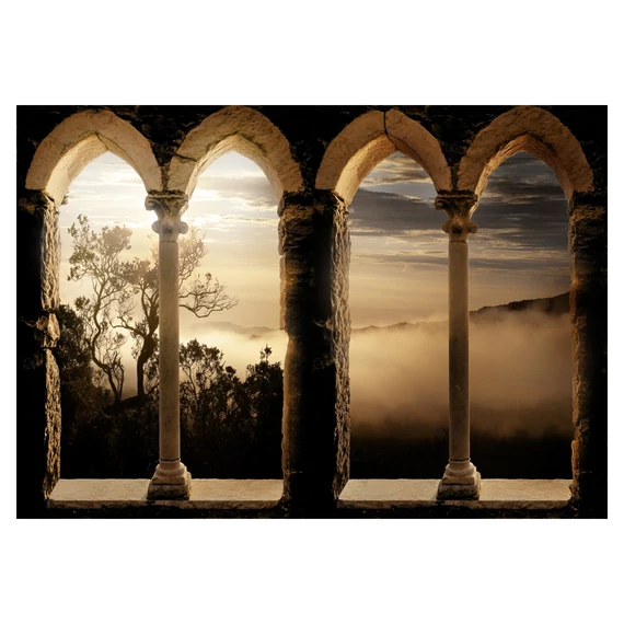 Öntapadó fotótapéta - Mountain monastery