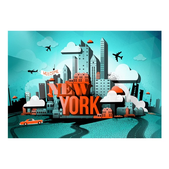 Fotótapéta - Welcome New York