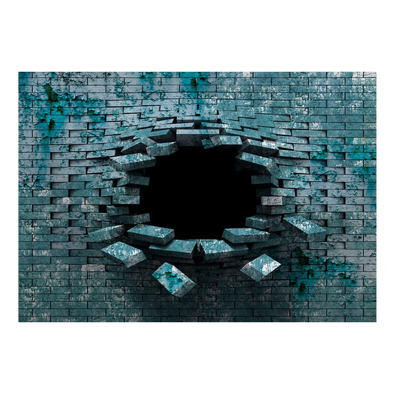 Öntapadó fotótapéta - Dancing bricks