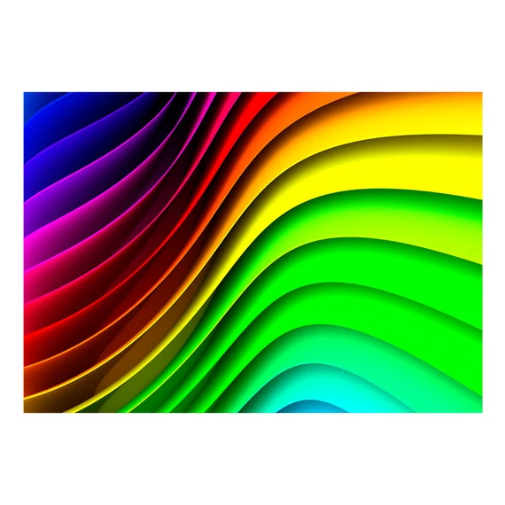 Fotótapéta - Rainbow Waves