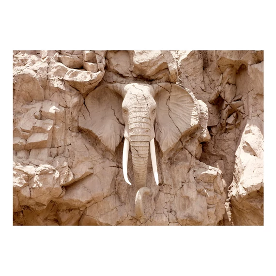 Öntapadó fotótapéta - Elephant Carving (South Africa)