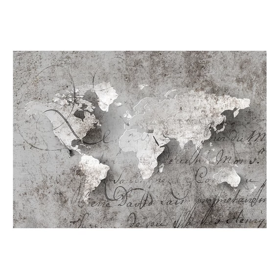 Fotótapéta - Map and letter